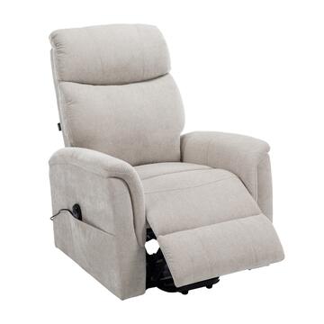 Poltrona Motorizzata Solea Beige - 2 Motori + Telecomando... - Marino Fa Mercato