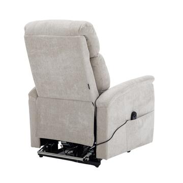 Poltrona Motorizzata Solea Beige - 2 Motori + Telecomando... - Marino Fa Mercato