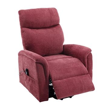 Poltrona Motorizzata Solea Rossa - 2 Motori + Telecomando... - Marino Fa Mercato