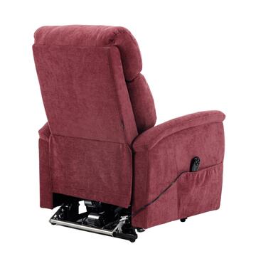 Poltrona Motorizzata Solea Rossa - 2 Motori + Telecomando... - Marino Fa Mercato