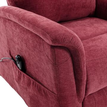 Poltrona Motorizzata Solea Rossa - 2 Motori + Telecomando... - Marino Fa Mercato