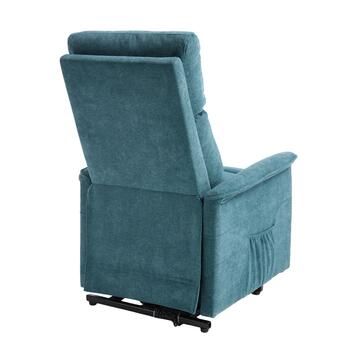 Poltrona Motorizzata Essenza Petrolio - 1 Motore +... - Marino Fa Mercato