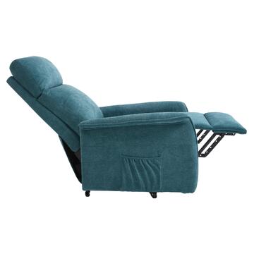 Poltrona Motorizzata Essenza Petrolio - 1 Motore +... - Marino Fa Mercato