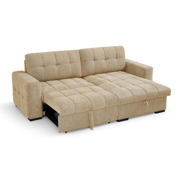 Divano Letto Angolare Reversibile Eclisse Beige 3 Posti... - Marino Fa Mercato