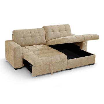 Divano Letto Angolare Reversibile Eclisse Beige 3 Posti... - Marino Fa Mercato