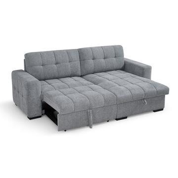 Divano Letto Angolare Reversibile Eclisse Grigio 3... - Marino Fa Mercato