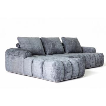 Divano 3 Posti con Chaise Longue SX Torino in Tessuto... - Marino Fa Mercato