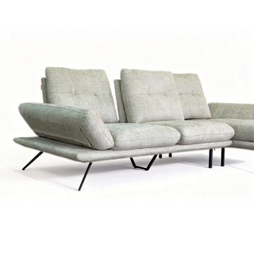 Divano 2 Posti con Chaise Longue DX Santorini in Poliestere... - Marino Fa Mercato