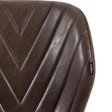 Sedia Moderna Oster Marrone - 47x53 h 84,5 cm - per... - Marino Fa Mercato