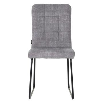 Sedia Moderna Imbottita Munia Grigia 44x59 h 88 cm