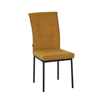Sedia Moderna Tullia 44x59 h 96 cm - Ocra