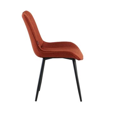 Sedia Moderna Zora Arancione - 58x53 h84 cm - per Sala... - Marino Fa Mercato