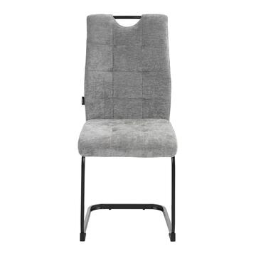 Sedia Moderna Imbottita Drusia Grigia 44x59 h 96 cm,... - Marino Fa Mercato