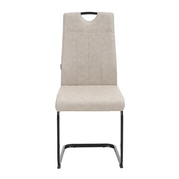 Sedia Moderna Imbottita Evania Beige 43x61 h 98 cm,... - Marino Fa Mercato