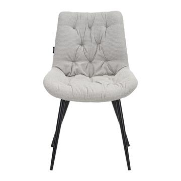 Sedia Moderna Imbottita Elara Grigia 54x63 h85 cm,... - Marino Fa Mercato