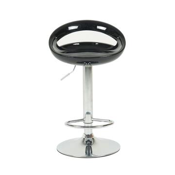 Sgabello Amy con Elevazione a Gas 45x41 h 77cm - Nero - Marino Fa Mercato