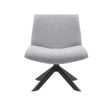 Poltrona Moderna Swiry Grigia 77x78x65cm - Marino Fa Mercato