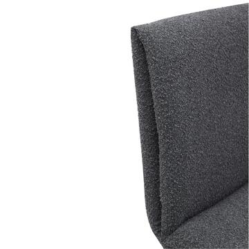 Poltrona Moderna Swiry Antracite 77x78x65cm - Marino Fa Mercato