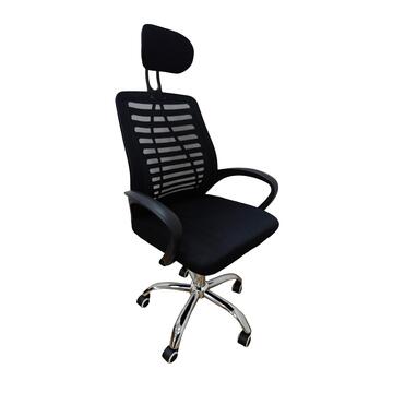 Sedia da Ufficio con Ruote Reby Ergonomica e Aggiustabile con Poggiatesta