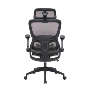 Poltrona da Ufficio Grigia Ergonomica Kinetika con... - Marino Fa Mercato