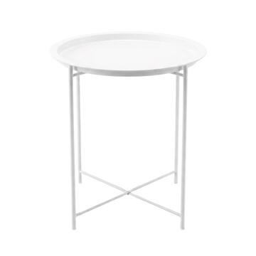 Tavolino Rotondo da Caffè Perion 47x47 h50 cm con... - Marino Fa Mercato