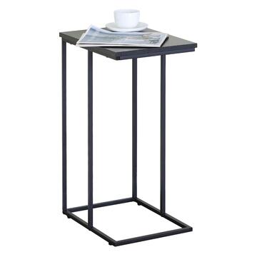 Tavolino da Caffè Gerb Effetto Marmo Nero 40x30 h66... - Marino Fa Mercato