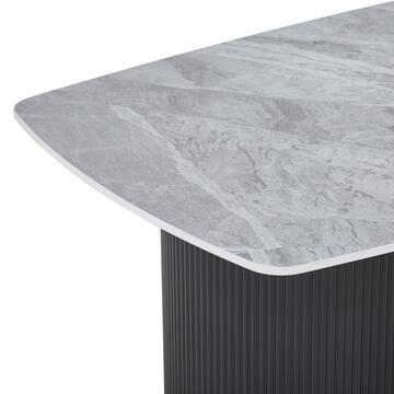 Tavolino Moderno da Caffè con Piano in Ceramica e... - Marino Fa Mercato