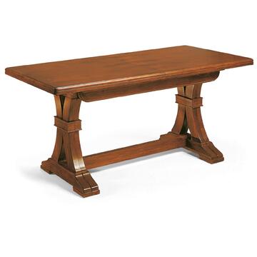 Tavolo classico tradizionale Fiocco in legno noce,... - Marino fa Mercato
