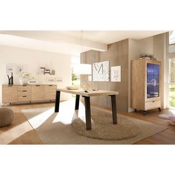Tavolo da pranzo moderno Palma finitura legno Sherwood,... - Marino Fa Mercato