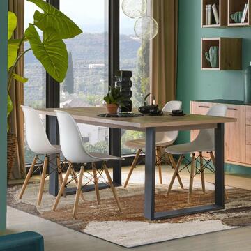 Tavolo da pranzo allungabile Vitruvia 180/220x90