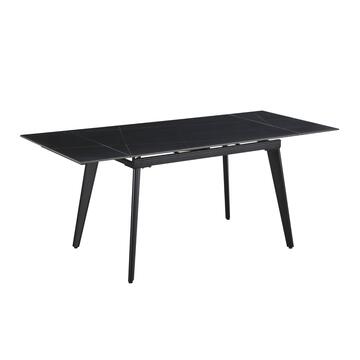 Tavolo Moderno Allungabile Dioniso Nero in Ceramica... - Marino Fa Mercato