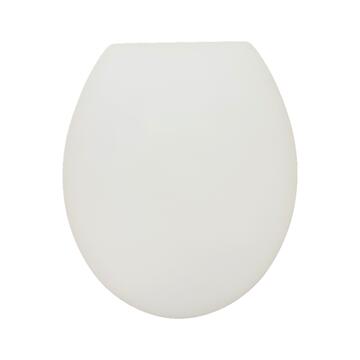 Sedile Copri Tavoletta WC Bianco Soft Touch - 38x45 cm - Universale - per Bagno