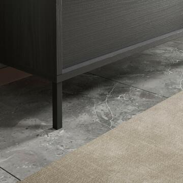 Mobile bagno a terra in finitura legno frassinato nero... - Marino Fa Mercato