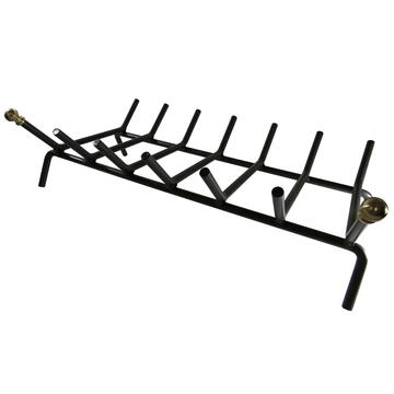 Porta brucia legna per camino 7 barre 55x35x16