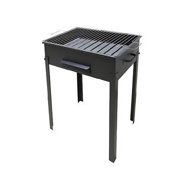 Barbecue BBQ Taormina in Acciaio Verniciato 40x30 h66 cm Made in italy