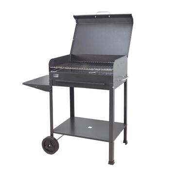 Barbecue BBQ Polifemo a Carbone 70x40 h90 cm in Acciaio...