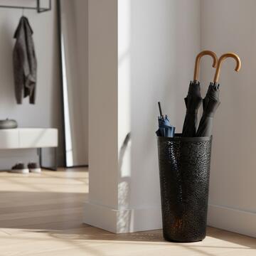 Portaombrelli in Metallo con Motivo Traforato - 24x24... - Marino Fa Mercato