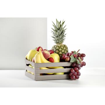 Tina cassettina 25 x 31 tortora - Marino Fa Mercato