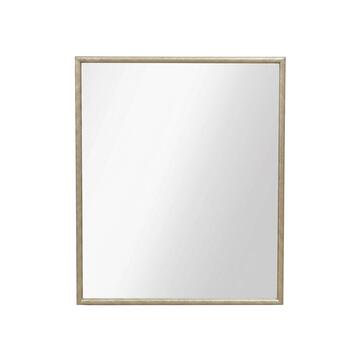Specchio da Parete Rettangolare 50x60 cm con Cornice in Polistirene, Design Moderno e Resistente