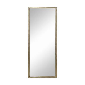 Specchio da Parete Rettangolare 30x120 cm con Cornice in Polistirene, Design Moderno e Resistente