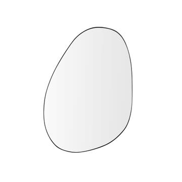 Specchio da Parete Moderno 60x90 cm in Ferro e Vetro  Design Irregolare Minima