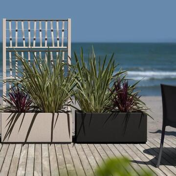 Fioriera con Spalliera Grigliata Ethica 80x140x36cm... - Marino Fa Mercato