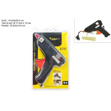 Pistola a caldo termoincollante, 40W.