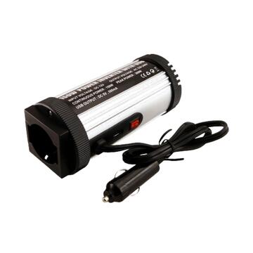 Tudor Convertitore di Corrente Inverter 12V-230V - 150W con Picco Massimo 300W