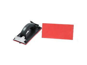 Spatola porta carta abrasiva
