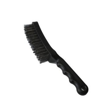 Spazzola grande setole di metallo smeriglia acciaio,ottone ferro