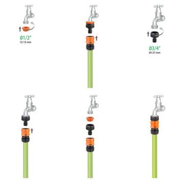 Presa multifiletto per rubinetto da irrigazione 3/4... - Marino Fa Mercato