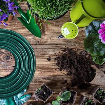 Tubo da Irrigazione River in PVC con Rinforzo Tesille Retinato mt. 15 1/2