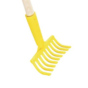 Rastrellino/Manina per Raccolta Olive - Pettine a 9 Denti in Plastica Gialla