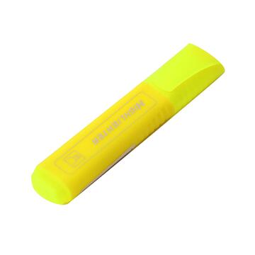 Evidenziatore Giallo Fluo con Punta a Scalpello per Appunti